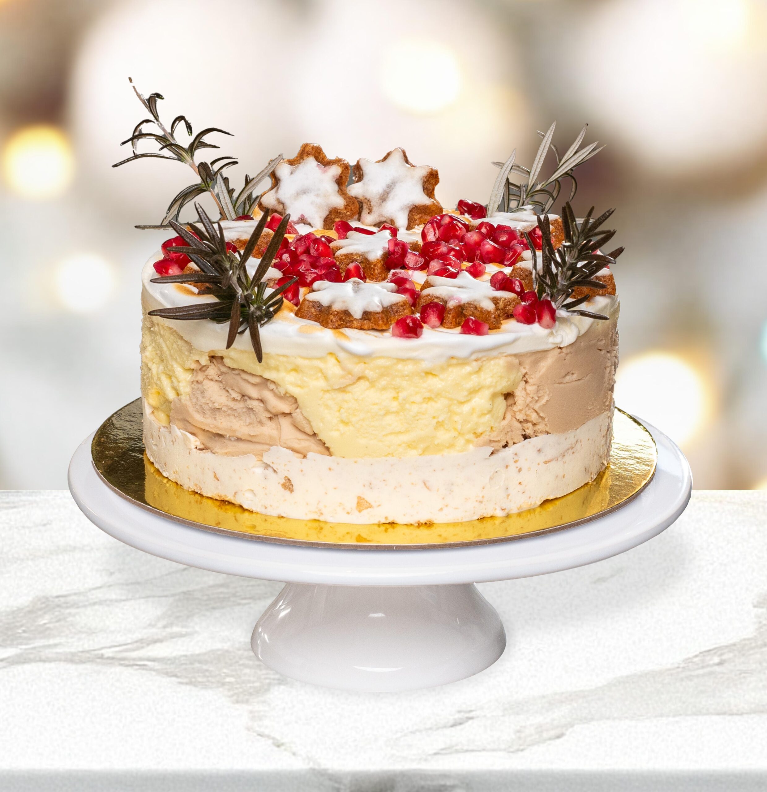 Weihnachtsstern Eistorte bestellen